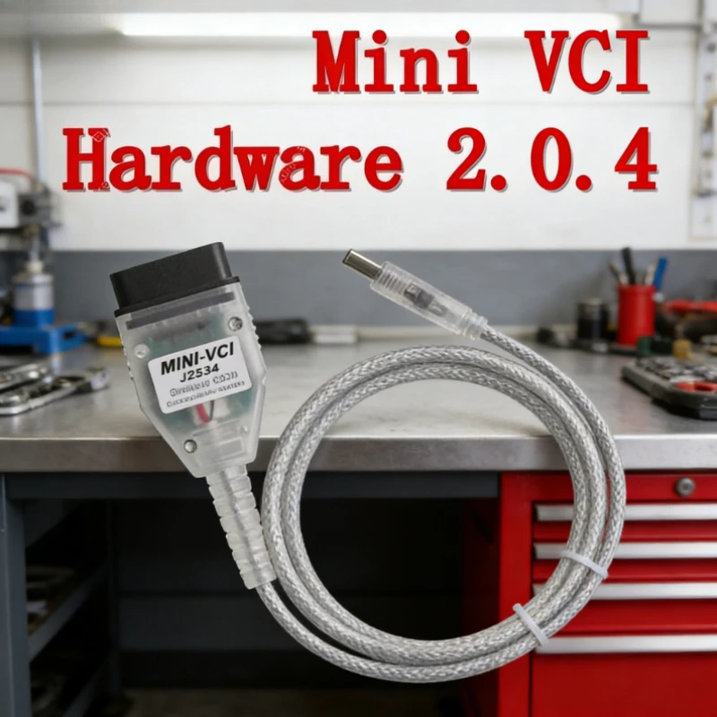 

FTDI FT232RL MINI-VCI Real Firmware V2.0.4 SW V16.00.017 J2534 For Toyota TIS Techstream HW 2.0.4 Multi-Language
