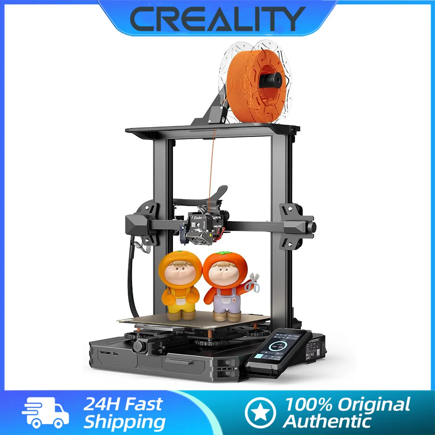 Creality New Ender-3 S1 Pro Metal Structure 200mm/s Fast Printing Industrial FDM 3D Printer 220*220*270mm Sprite Direct Extruder