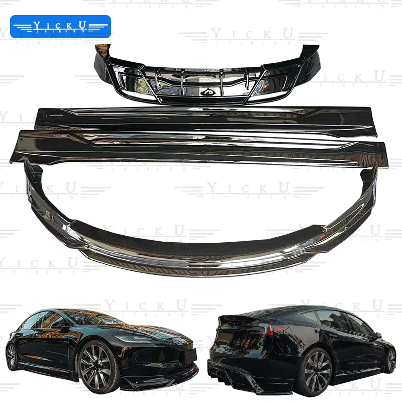 

High Quality BSKT ABS Material Body Kit with Front Lip Side Skirts and Rear Lip Suitable for the 2023 Model 3