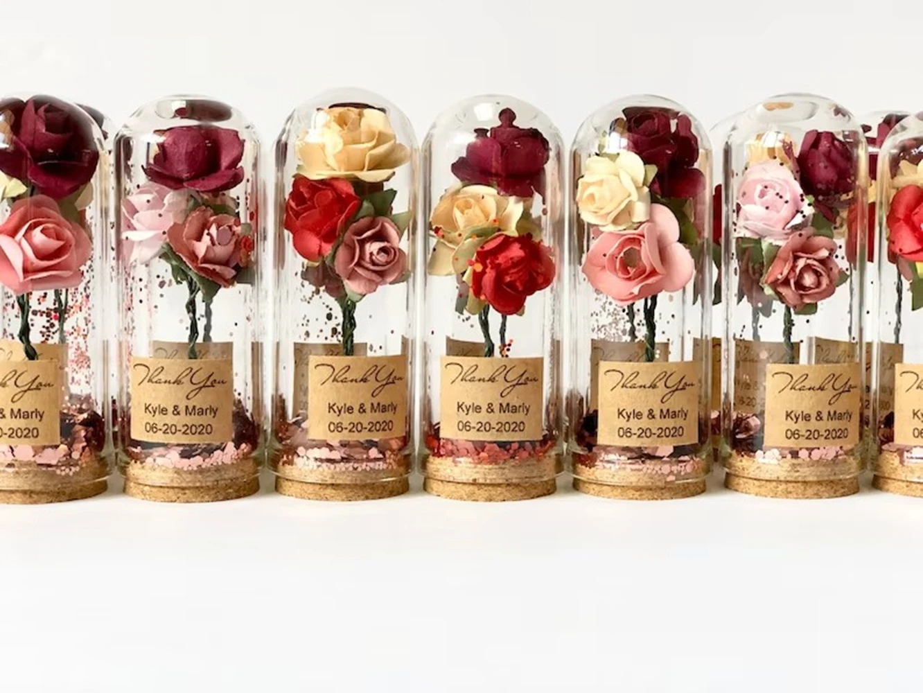 

Custom Wedding Favors for Guests, Wedding Favors, Glass Dome Cloche, Beauty and Beast, 10Pcs