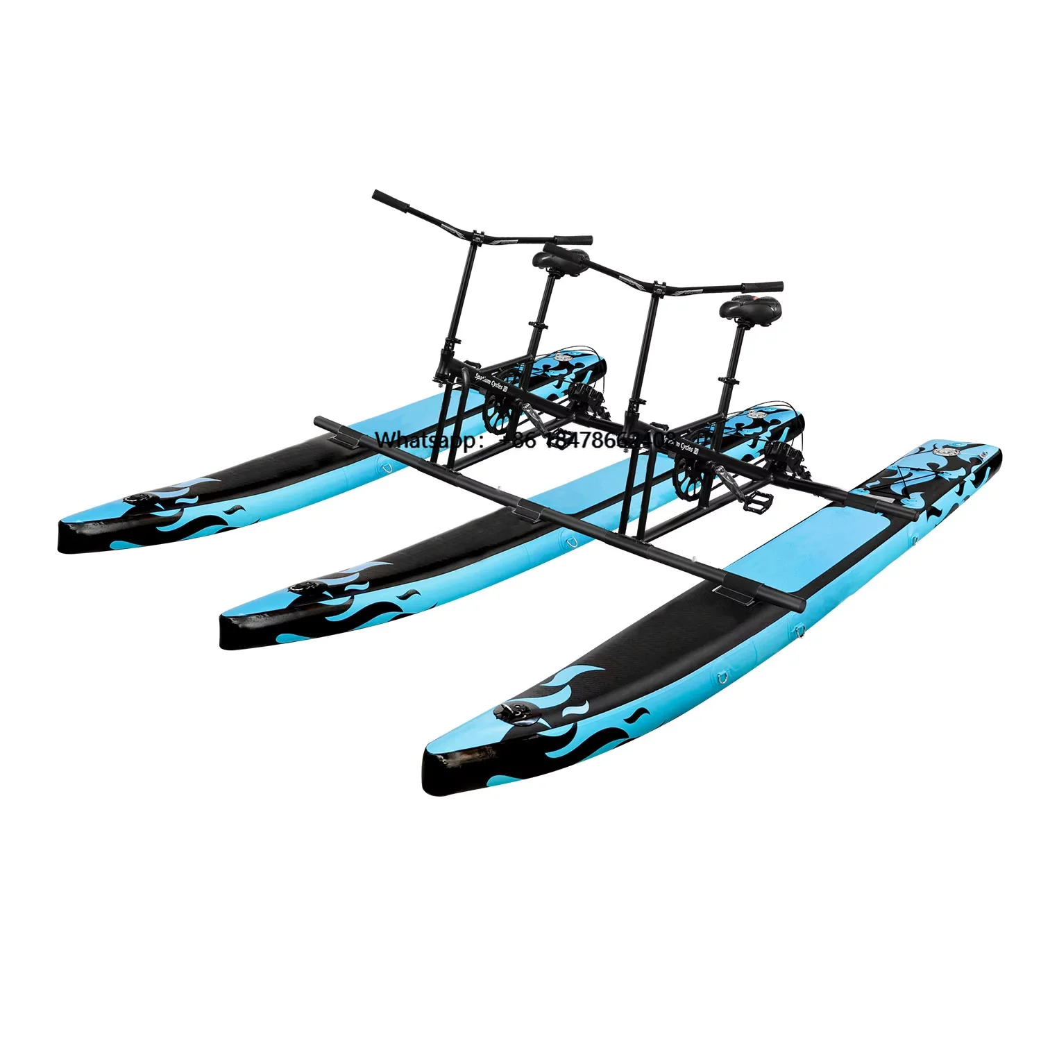 

Favorite the Latest Inflatable Pedal Water Bike Quick Inflation Lightweight for Beach Leisure