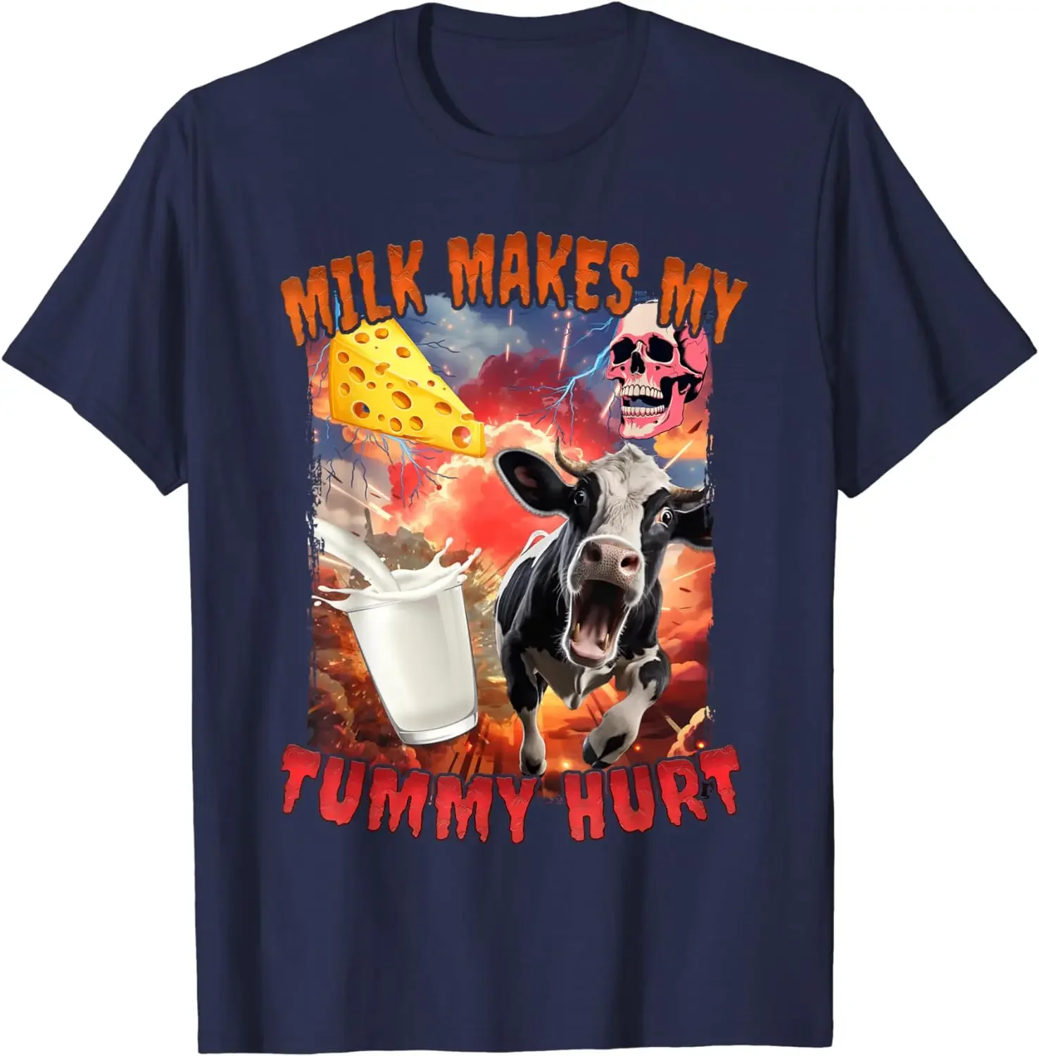 Milk Makes My Tummy Hurt T-Shirt