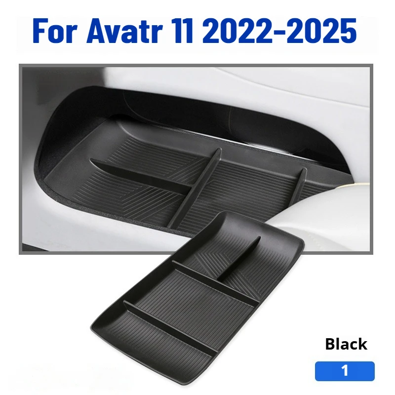 アバター11-2022-2025用-センターコンソール下部収納ボックス-tpeオーガナイザートレイ仕切り-インテリアアクセサリー