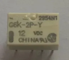 G6K-2P-Y-12V G6K-2P-Y-DC12V  G6K-2P-Y  12VDC 10PCS