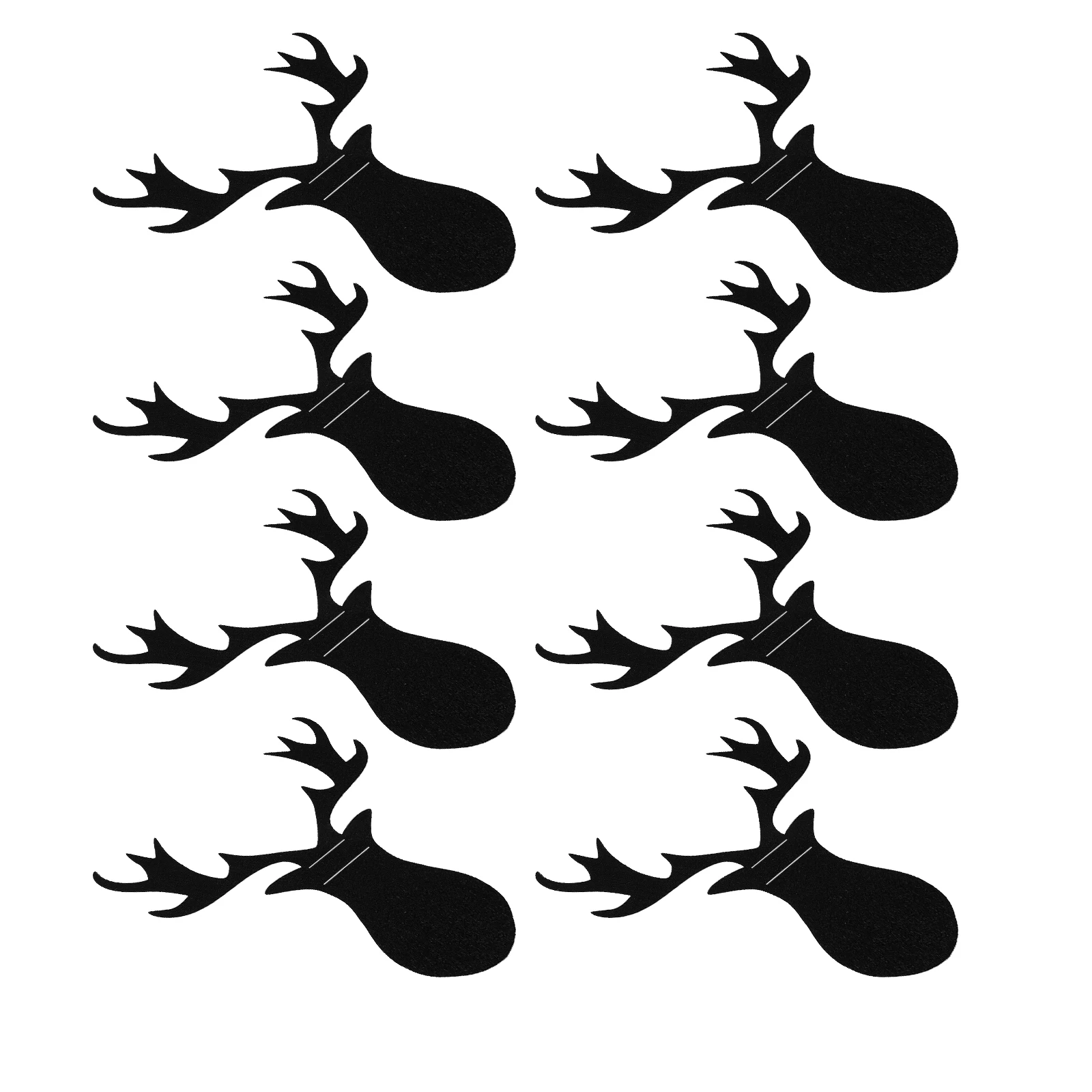 

8pcs Christmas Elk Tableware Covers 15x12.5cm Cutlery Storage Set Holiday Dinner Party Decor Fork Cutter Cover Dining Room