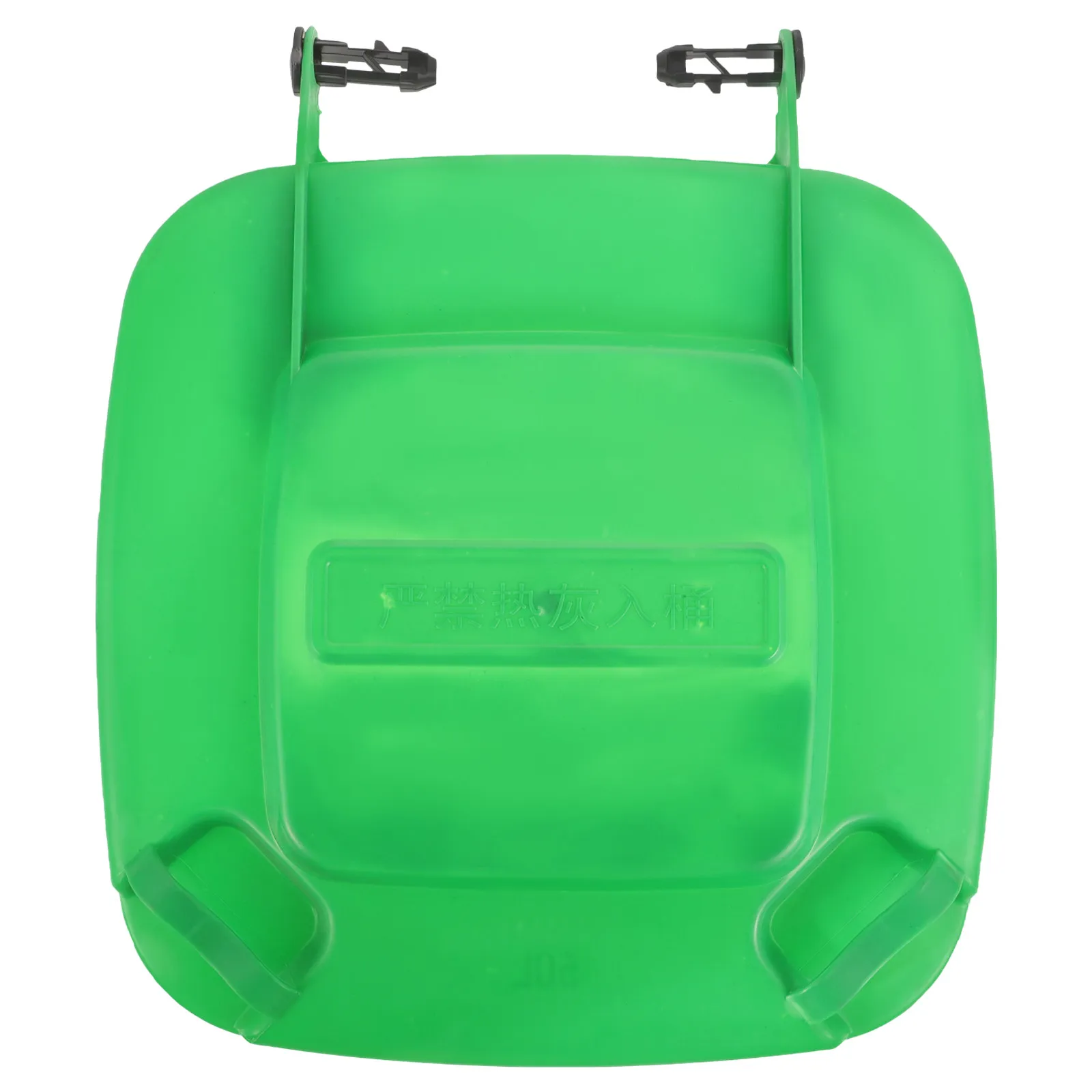 Sturdy Plastic Trash Can Protector Lid for Garbage Cans Outdoor Indoor Use Wind Rain Resistant Easy Fit No Tools Required Smooth