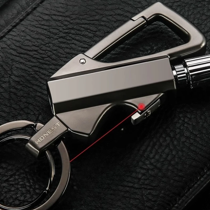 Outdoor Car Key Chain Premium Sense Key Ring Multifunctional Car Key Chain Men Match 10000 Bottle Opener Beer