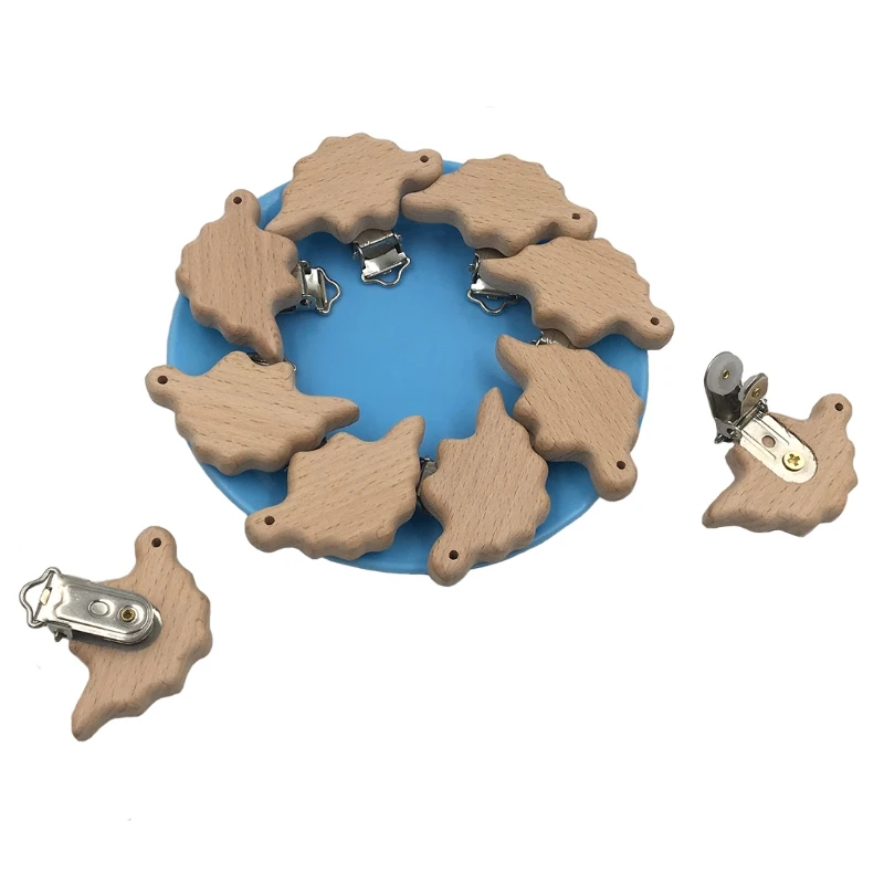 Safety Pacifier Clip Beech Animal Clips Pacifier Chain Accessory