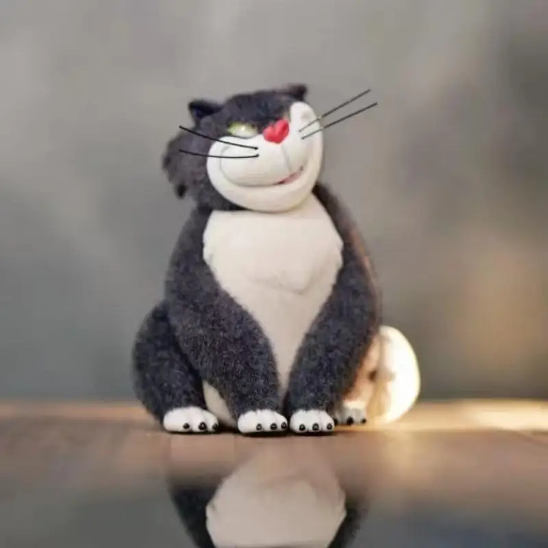 

52TOYS Disney Bad Cat Lucifer Plucked Cute Doll Trendy Play Handmade Decoration Blind Box Birthday Gifts Collection Toys