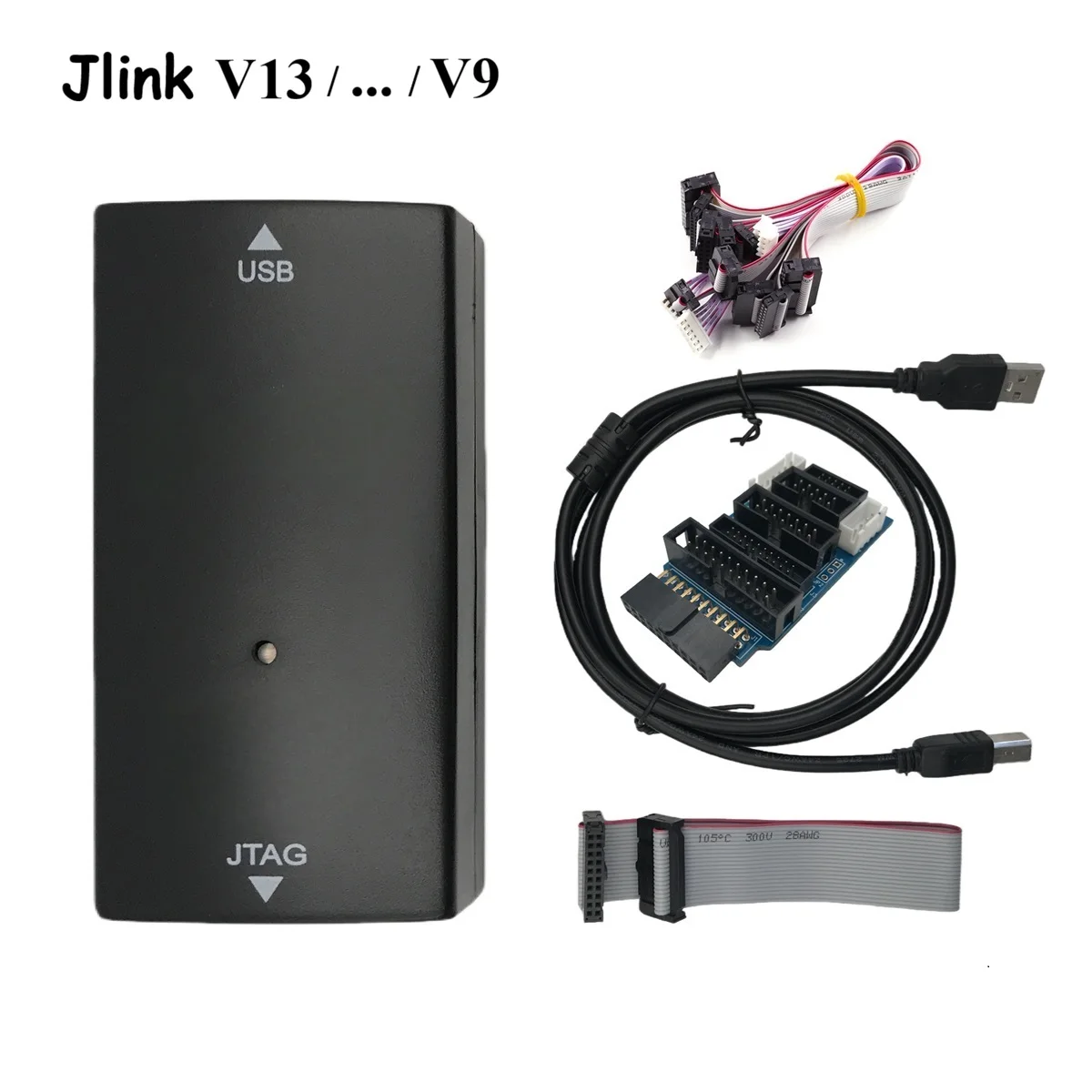For J-Link JLink V13 USB JTAG ARM Emulator Debugger For J-Link V12 Jlink V11 Jlink V9 Emulator STM32 STM MCU Programming