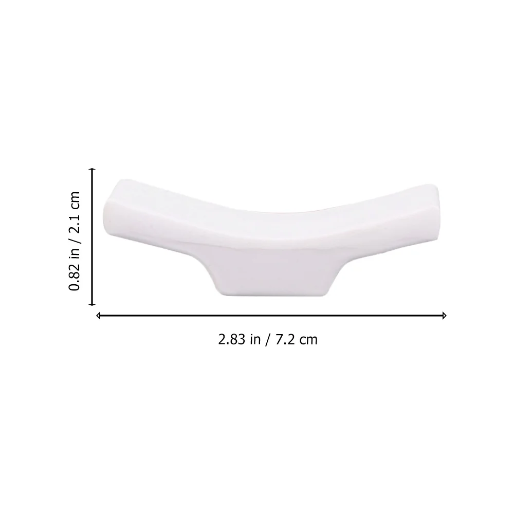 

6pcs Solid Color Chopsticks Rests Premium Melamine Tableware Racks Fork Spoon Holders Elegant Chopstick Stands Decorative Table
