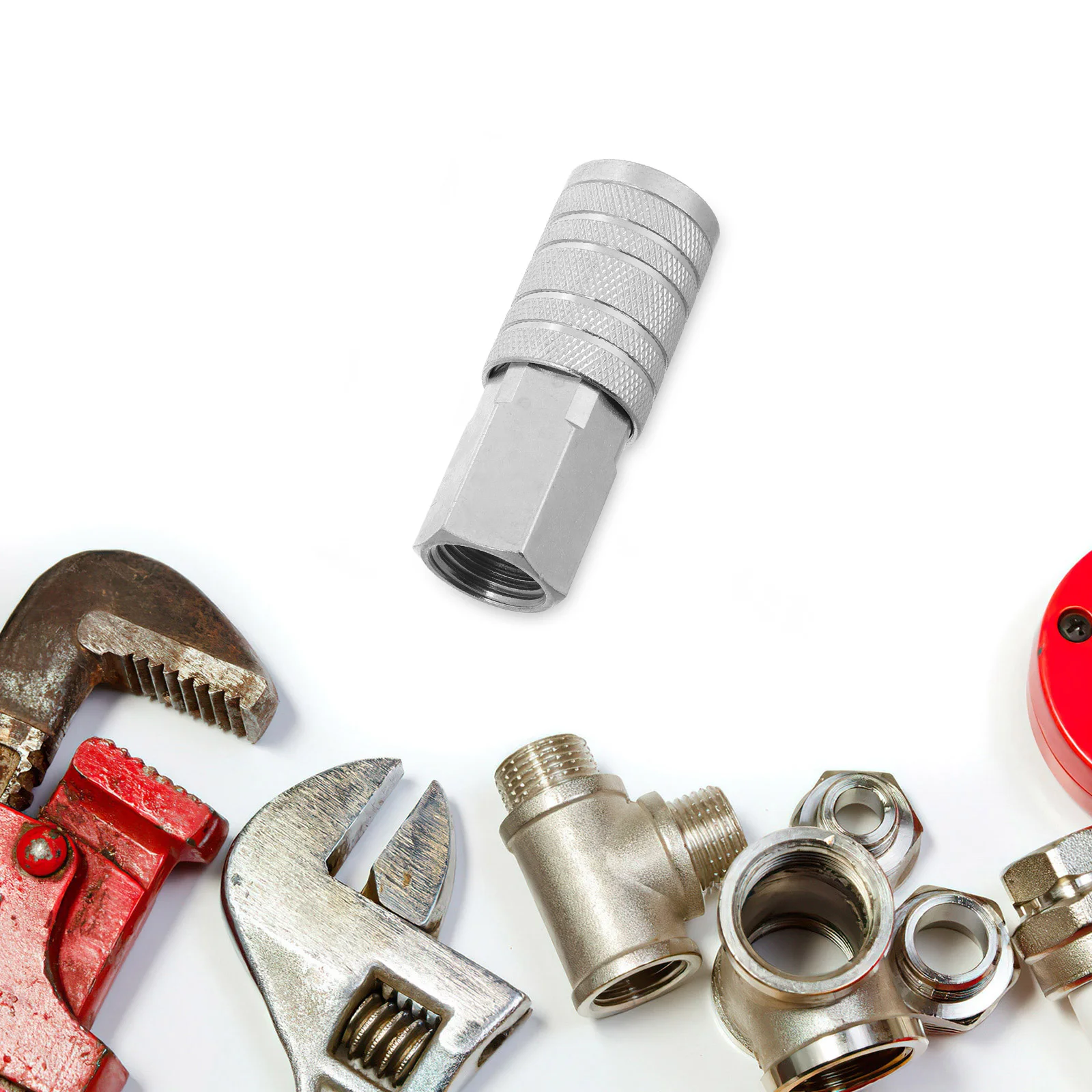 

Air Tools Fittings 1/2 Inch Industrial Coupler Air Compressor Accessories Female Quick Connector Air Coupler for Automotive Shop