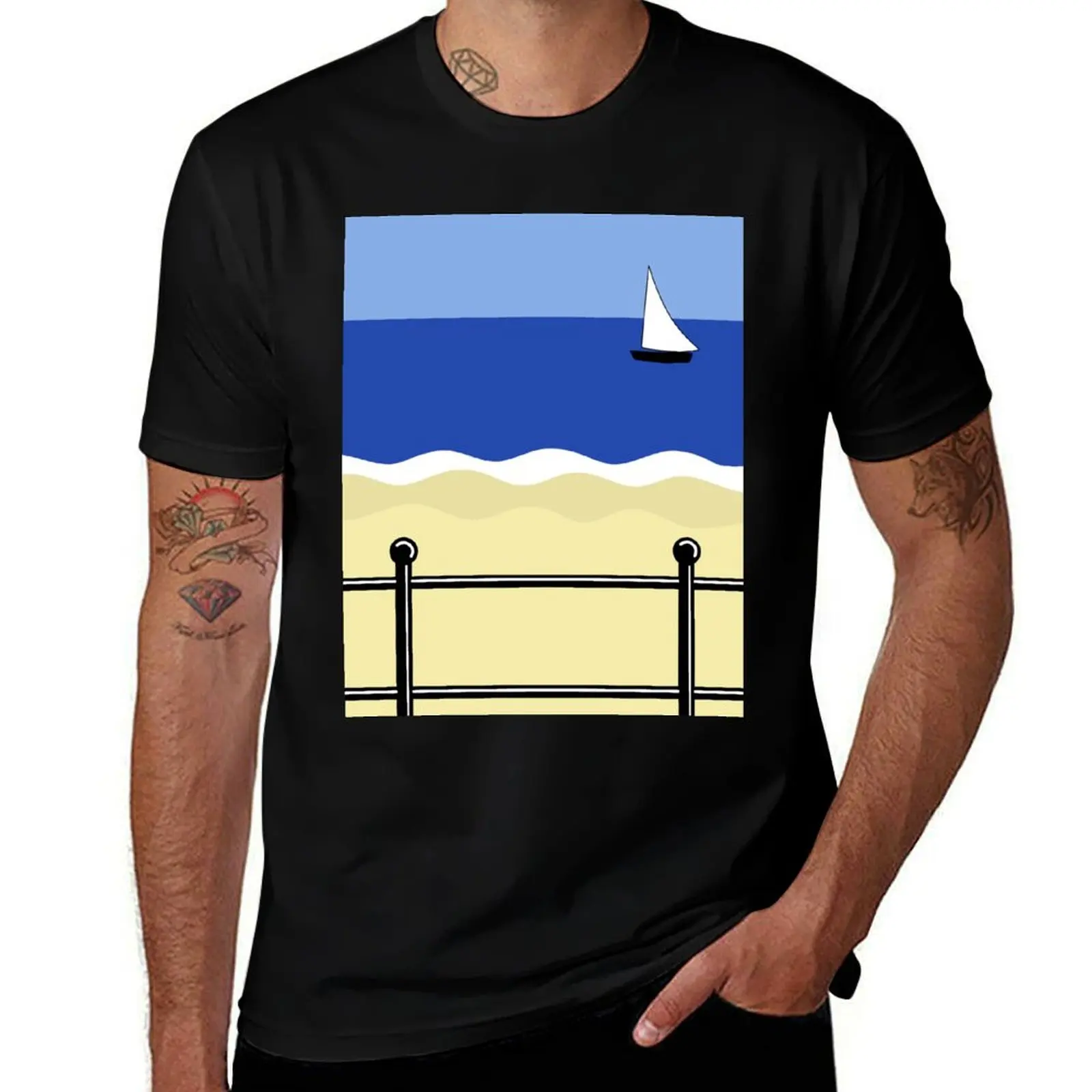 Days Out by Train - Lancashire (1986) T-Shirt All Match Basic Short Sleeve Top T-Shirt