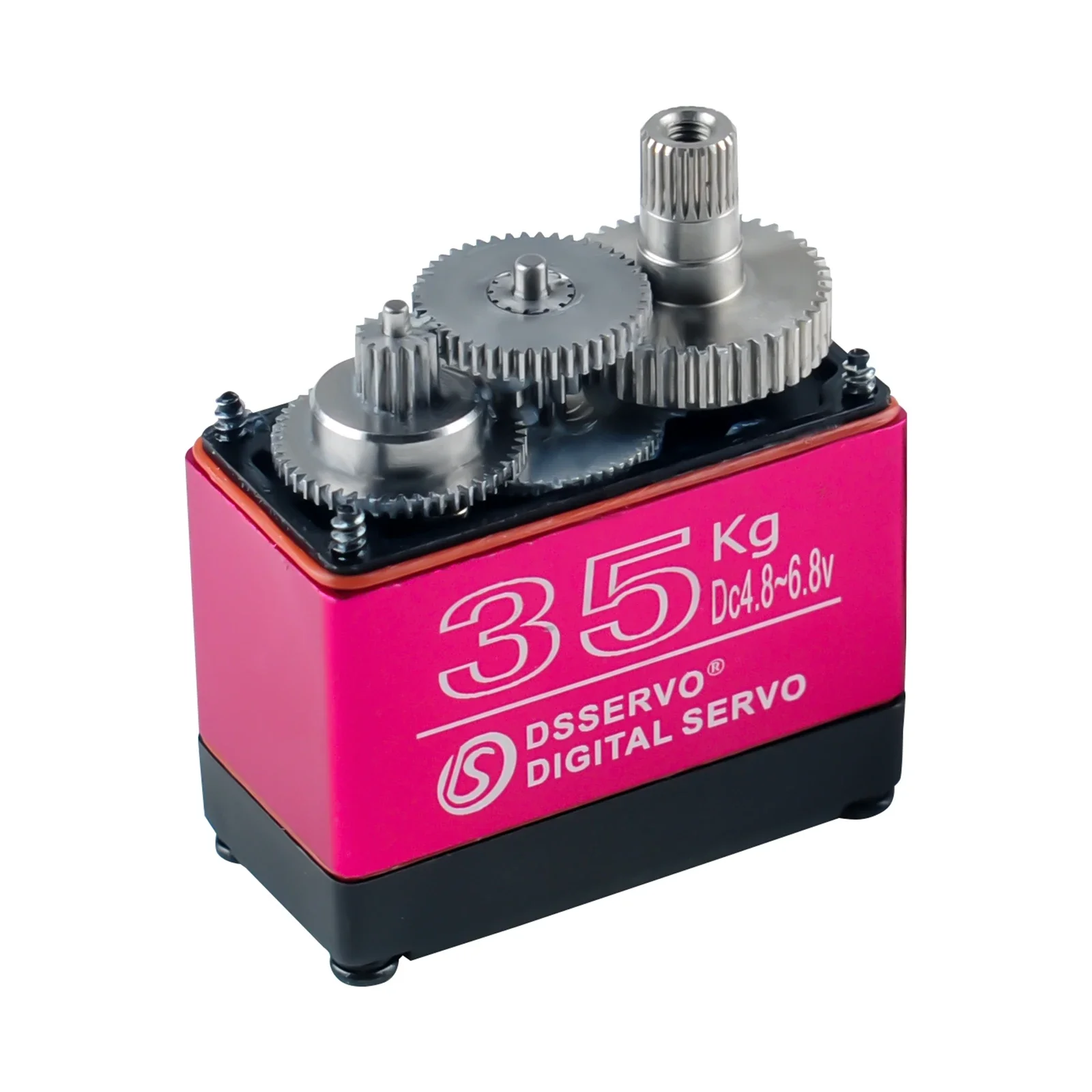 1/2/4PCS 35KG High Torque Waterproof Digital Servo 180/270 Degrees Angle Controllable for RC Aircraft Car Boat Dsservo 6V DS3235