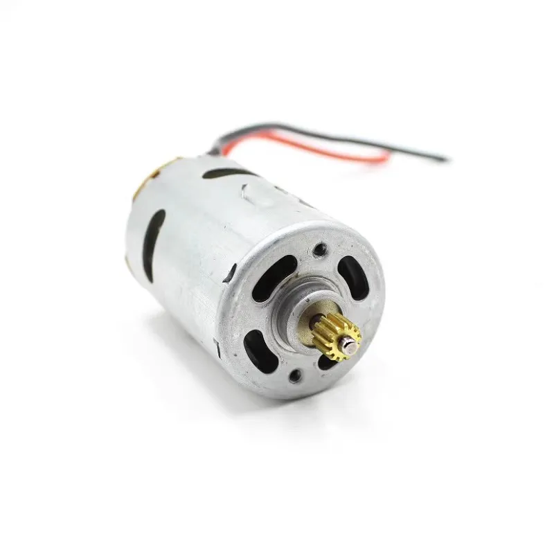 23000rpm DC9.6V RK-540-7525 High speed motor with 13 tooth gear