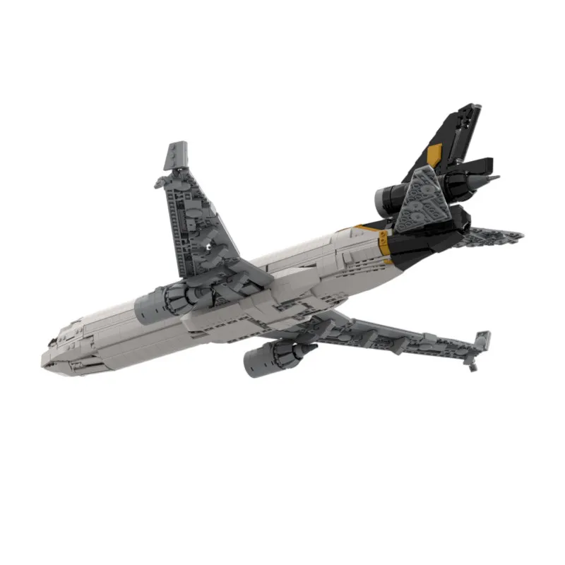 UPS MD-11 Flugzeug 1840 Teile MOC-230697 MOC Luftfahrt-Serie Modell DIY Baustein Modulare Technologie Spielzeug Geschenke für Luft- und Raumfahrt-Fans – Detail 5
