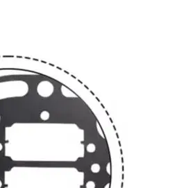 Steel Valve Plate Gasket For MR4MS MR6MS MR4SS Compressor Sealing Pad Refrigeration Air Conditioning System Repair Part