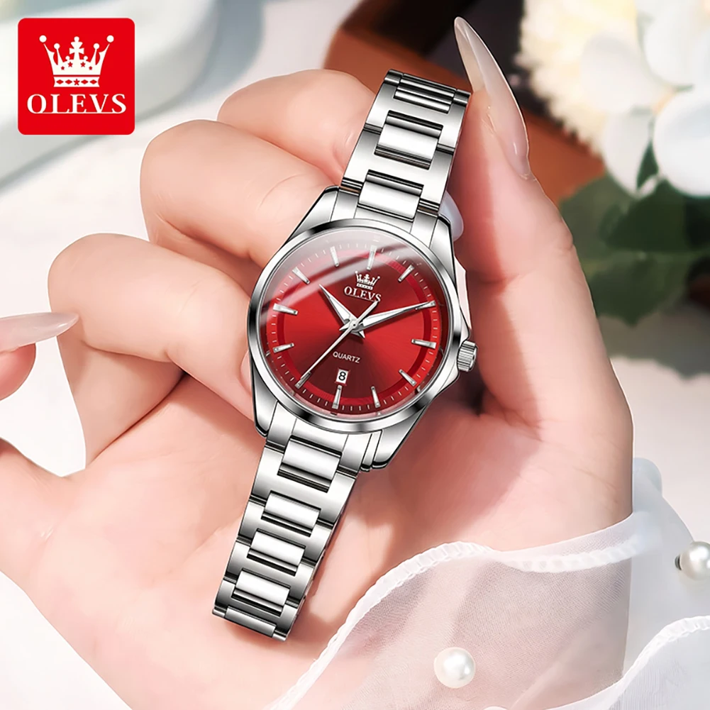 Women's Authentic Quartz Watch with Gift Box