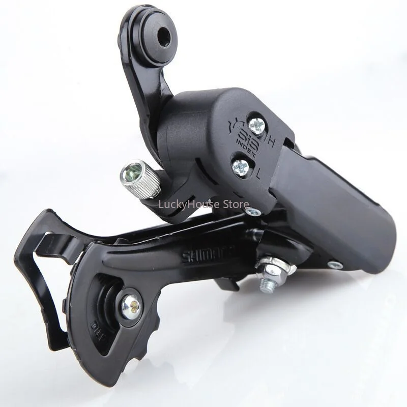 TZ31 Rear Derailleur 6/7 Speed 18S 21S Eye‑Hanger Mount Gear Shifter For Mountain Folding Bicycle Bike Accessory
