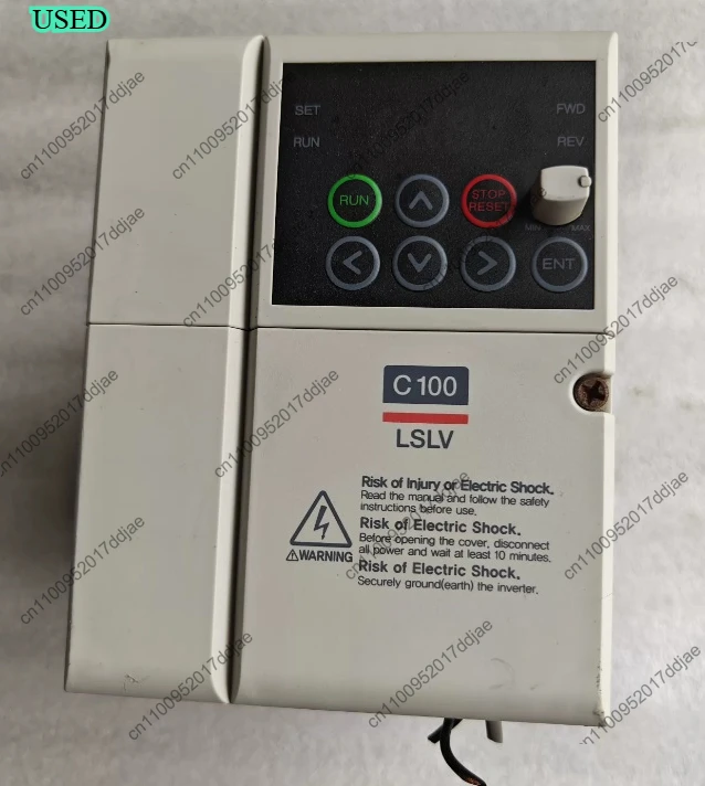 Frequency converter lslv0015c100-1n, 1.5kw power, 200-240v single-phase input, three-phase output