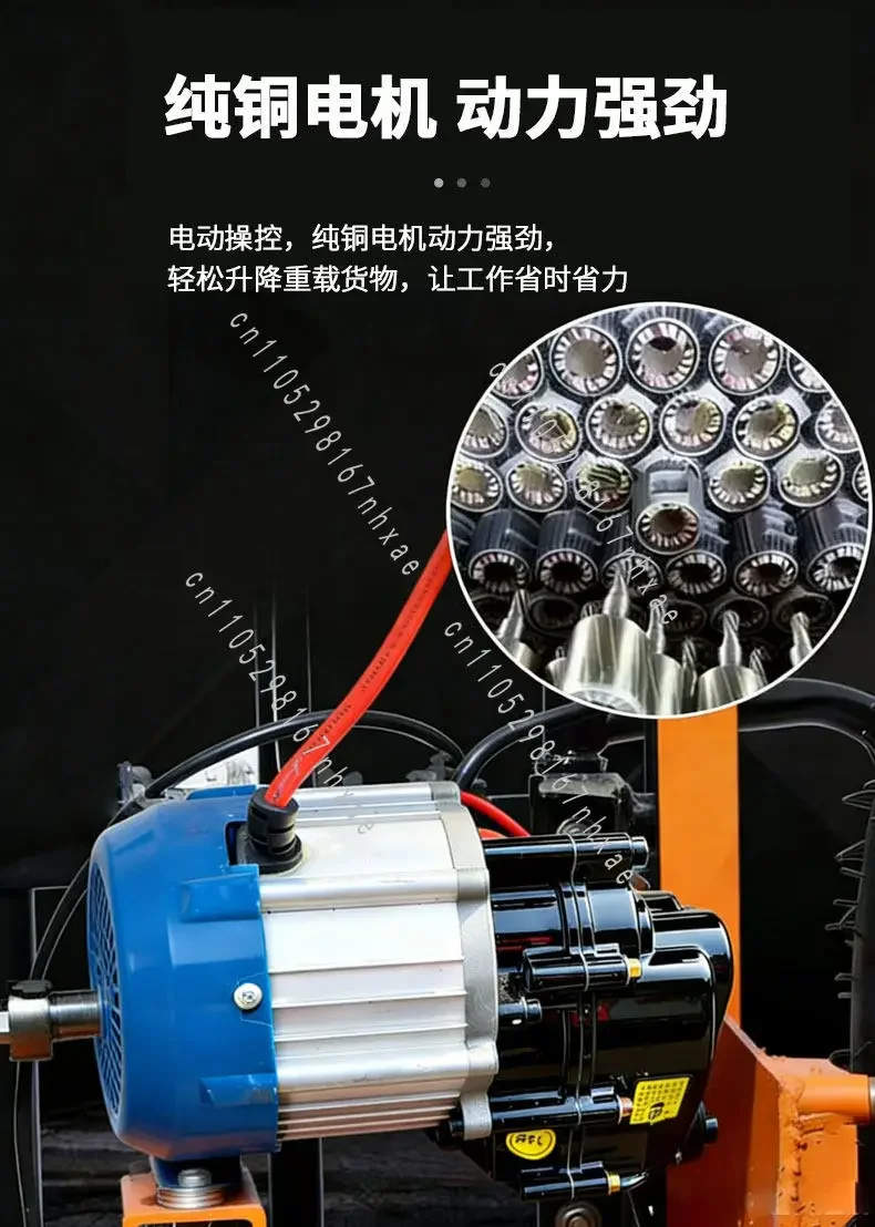 Full Electric Small Trolley Loading And Unloading Truck Stacking Truck Electric Tiger Truck Lifting Forklift