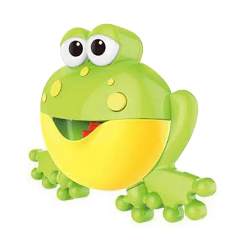 Outdoor Bubble Machine Frog Music Kids Bath Toys Bathtub Soap Automatic Bubble Maker Baby Bathroom Toy For Kids Children