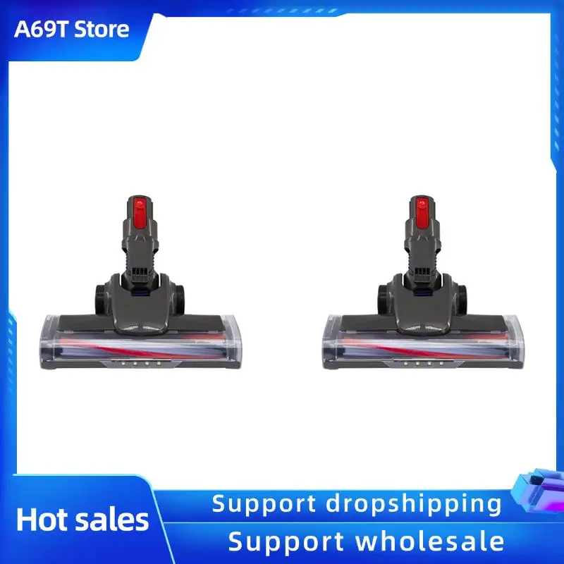 

A69T 2X роликовая щетка для пола для пылесосов Dyson V7 V8 V10 V11, детали, вращающаяся вакуумная насадка
