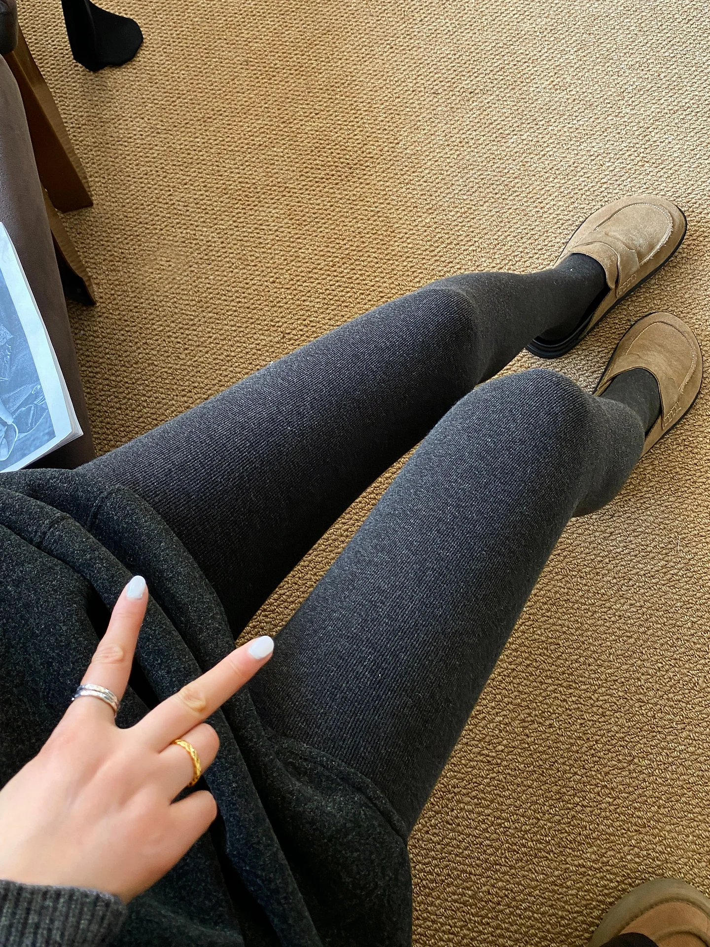 

Утепленные флисовые леггинсы с высокой талией для женщин, осенне-зимние, новые, теплые, для ношения поверх одежды, базовый слой, длинные тайтсы