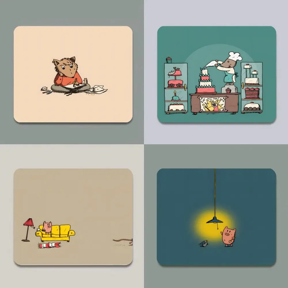 

XXL mouse mat Pc mouse carpet Painting Keyboard mat Anime animal mouse Cute mat Gamer mouse mat Table mat for work desk MousePad