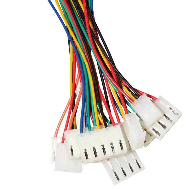 5pcs CH5.08 22AWG 2/3/4/5/6/7/8/9/10Pin 5.08mm Pitch 20cm long Electronic Cable Terminal Housing Connector Plug Wire Harness