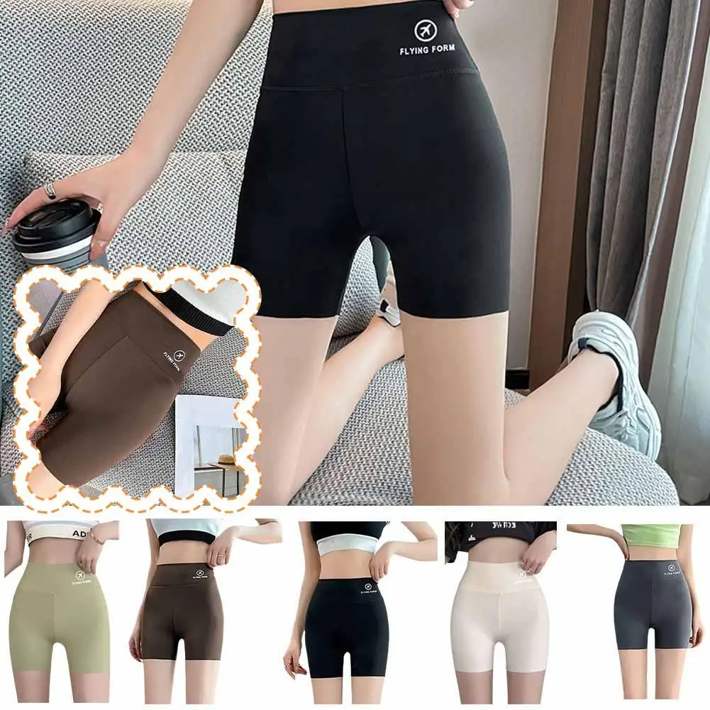 Short de yoga sans couture pour femme, short serré, taille haute, doux, respirant, loisirs, entraînement, objectifs de gym, levage de la hanche, Elas K8P5