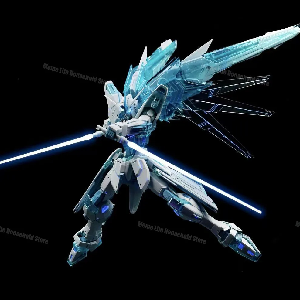 Nowy DABAN 6650 MG 1/100 Lce Blue Zgmf-X10a Freedom 2.0 Model do Składania, Plastikowy Szkielet Figurka Akcji Robot Model Plastikowy Zabawka