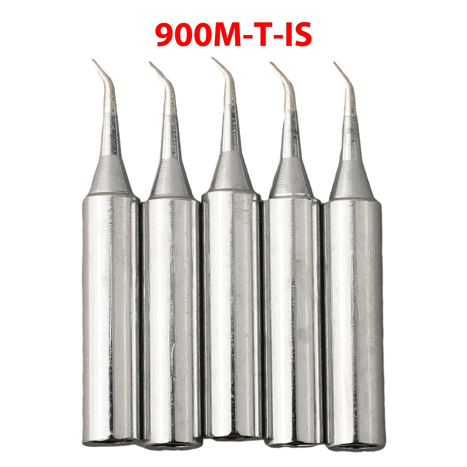 5pcs Pure Copper Soldering Iron Tip 900M-T Welding Solder Tips Soldering Iron Head Set IS/I/B/K/SK/2.4D Welding Solder Tools