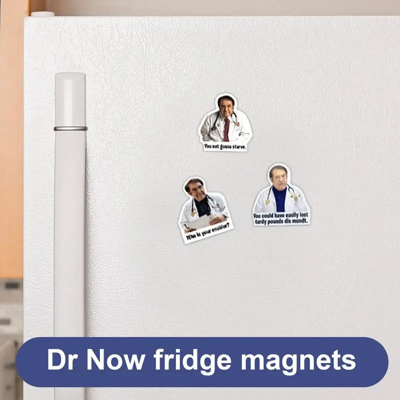 Stickers Funny Gift Personality Dr. Now Weight Loss Guidelines Sticker Refrigerator Magnet Fridge Decorative Magnets