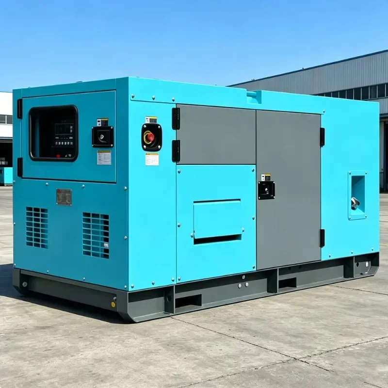 High Quality Industrial 30KW Diesel Generator with ISO Certification Three Phase Ac Standby Large 4 Cylinder 50KW Genset