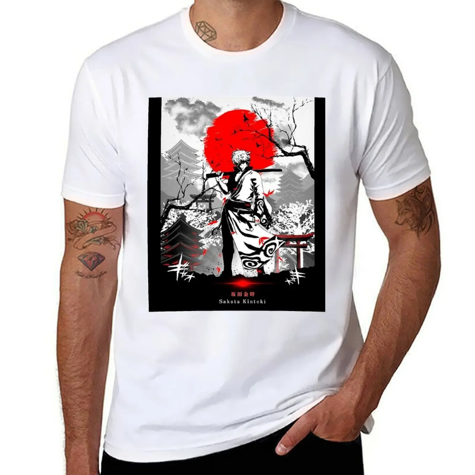 

Gintoki Sakata T-Shirt man t shirt heavy cotton graphic t shirts for man T-Shirt