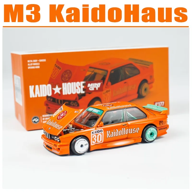 

Kaido House X MINIGT 1/64 M3 KaidoHaus Alloy Toy Motor Vehicle Diecast Metal Model Gifts