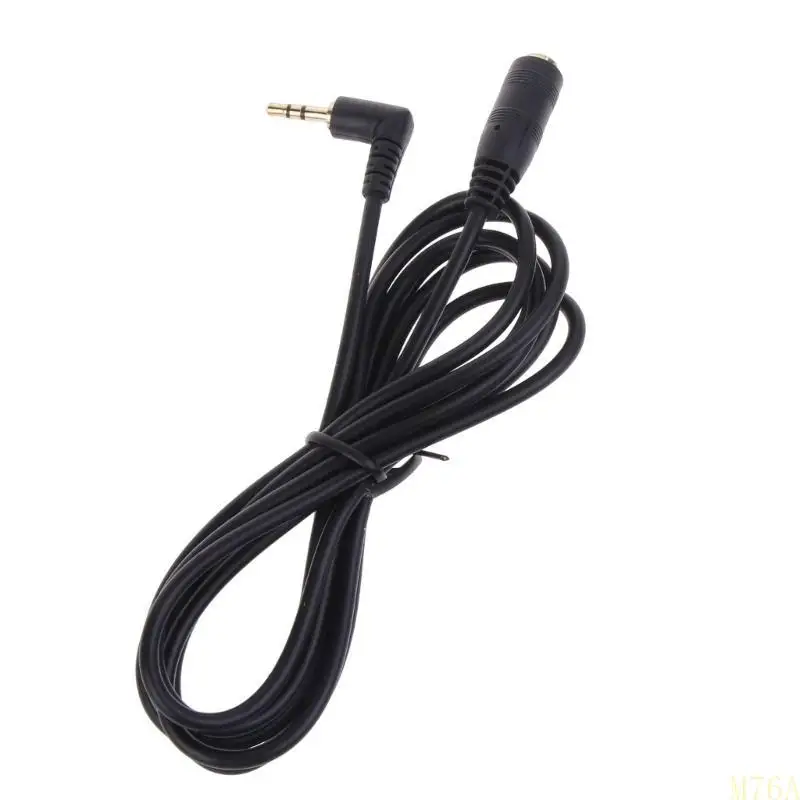 

2.5mm Male to 2.5mm Female Cable 90 Degree Adapter Converter M76A