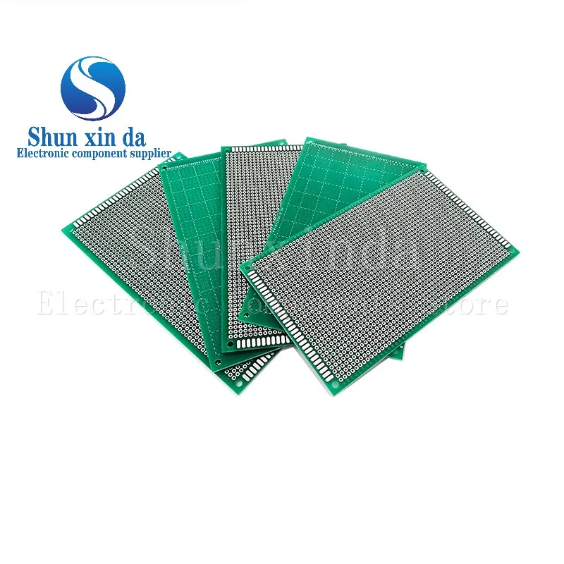 2 peças 2.54mm 2*8 3*7 4*6 5*7 9*15 7*9 cm protótipo pcb de face única diy circuito impresso universal placa pcb protoboard para arduino