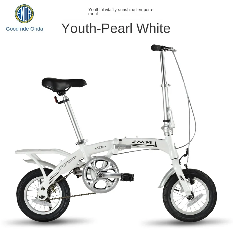 

XK Bicycle Ultra-Light Portable Aluminum Alloy 12-Inch Folding Bicycle Adult and Children Men and Women