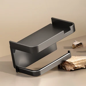 Cremalheira Punch-Free do armazenamento para o banheiro, Roll-Free, colocação do papel higiénico, armazenamento do tubo de papel 8 principais vendas porta toalha de papel cozinha - №6