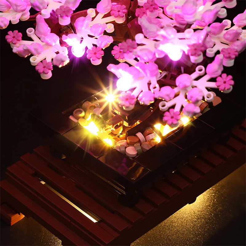 LED Light For LEGO 10281 Bonsai Tree Block DIY Toy (NO Blocks Model,Only LED Light) Brick Light Set Kid Chrismas Gift