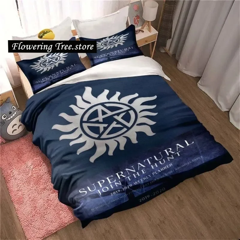 

Fantasy S-Supernatural Sheets Quilt Covers Bedding Dormitory Sheets Bedding Set Soft Warm Bedding Set