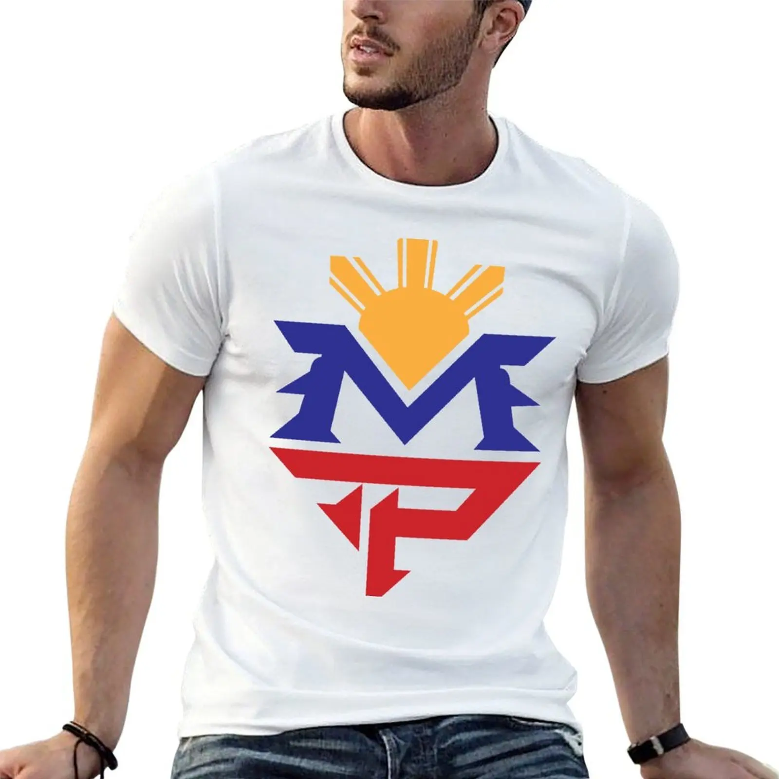 Manny MP Pacquiao Filipino Sun Flag T-Shirt luxury designer for a boy mens graphic t-shirts anime