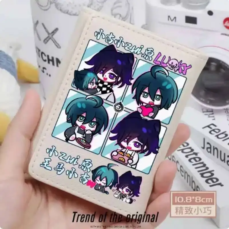 

Kokichi Oma Danganronpa V3: Killing Harmony, модный кошелек из искусственной кожи, кошелек для карт, монета, сумка для денег, подарок для косплея B1716, аниме
