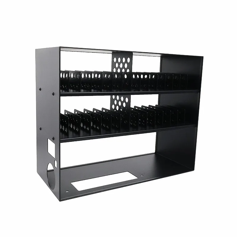 Cargador multipuerto con soporte de almacenamiento para 30 puertos USB, estación de acoplamiento para proyección de pantalla de teléfono móvil y computadora