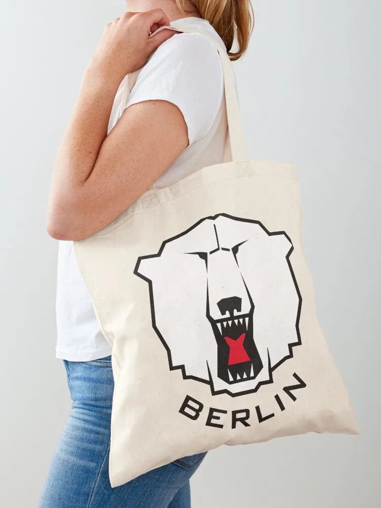 

Eisbren Berlin Hockey Classic T-Shirt Tote Bag foldable reusable bag canvas tote Shopper handbag Women's tote bag