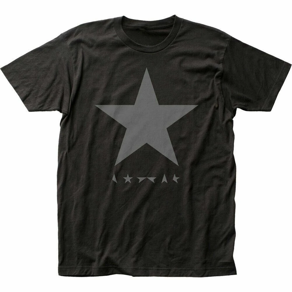 David Bowie Blackstar T Shirt Mens Licensed Rock N Roll Band Music Tee New Black Fashion Casual trend Y2k Vintage T-shirt