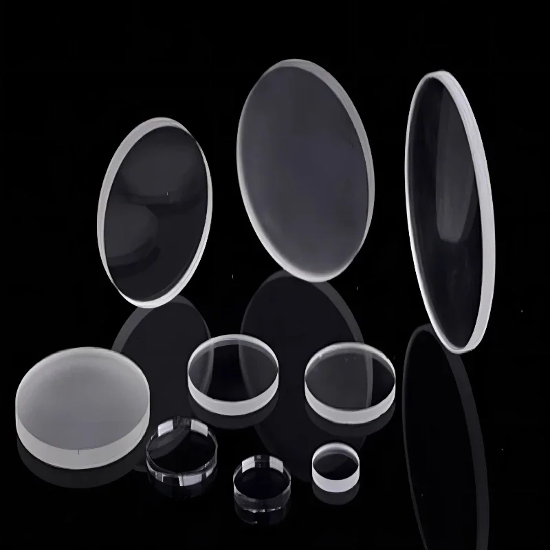 2mm Quartz Glass Disc JGS2, High Temperature Resistance, Acid and Alkali Resistance, Ultra-thin Round Glass Sheet, Dia1mm-90mm