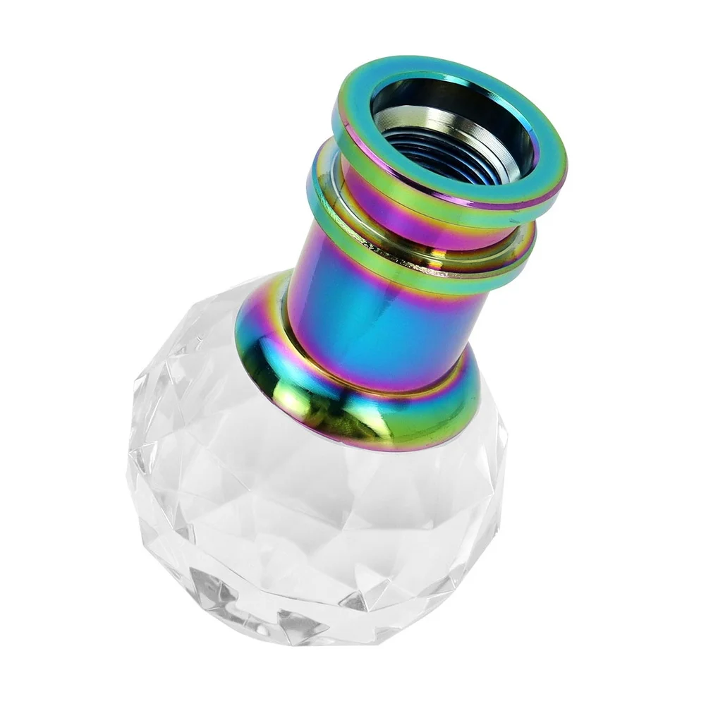 For Acrylic Gear Shift Knob for Automotive Interior - Transparent For Crystal Design Compatible with Most Vehicles